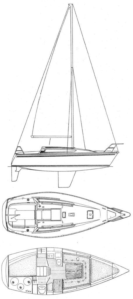 ARCADIA 30 (JEANNEAU) CB