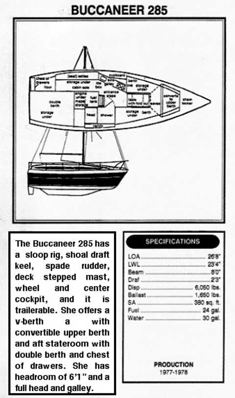 BUCCANEER 285