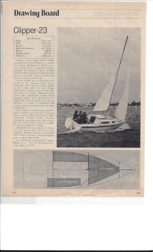 CLIPPER 23 (MCGRUER)