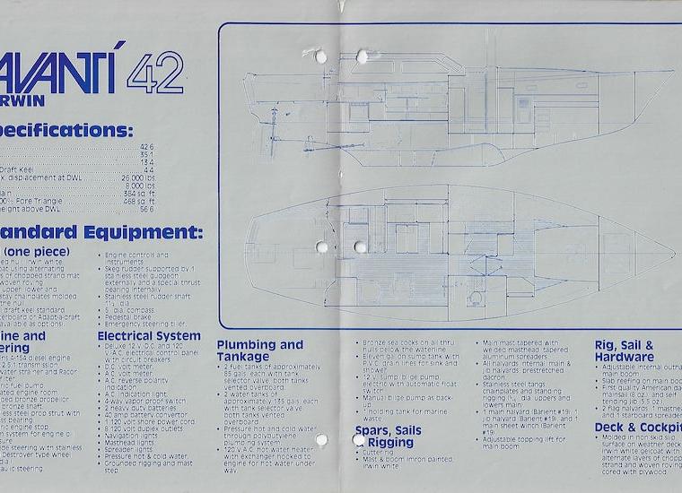 IRWIN AVANTI 42