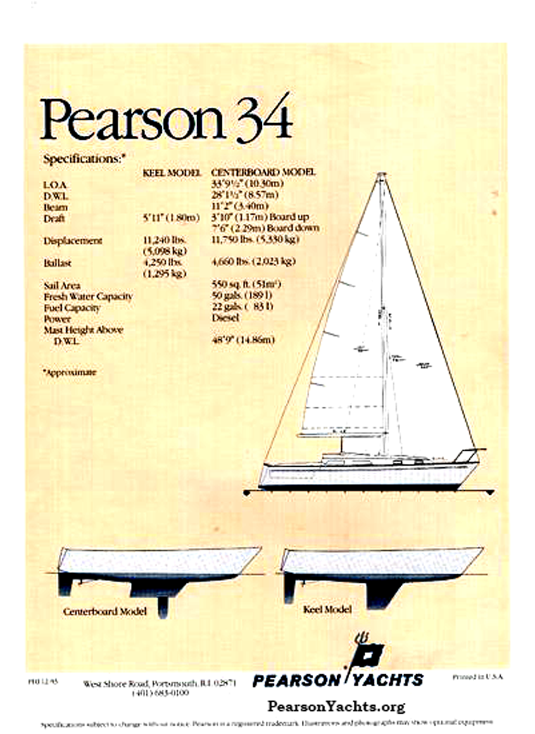 PEARSON 34-2